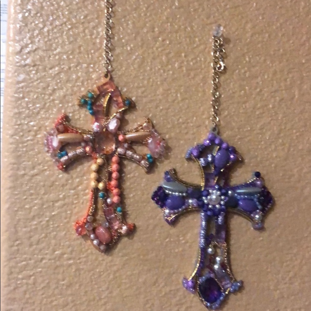 Hand made decorative vintage cross